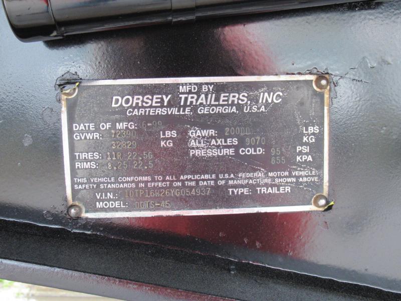 2000 DORSEY DGTS-45 11