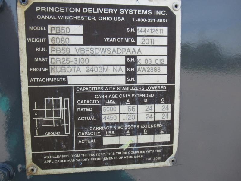 2011 Princeton PB50 12