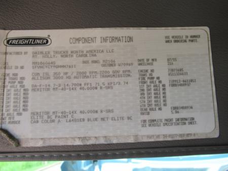 2016 Freightliner BUSINESS CLASS M2 106 20