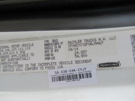 2015 Freightliner BUSINESS CLASS M2 106 20