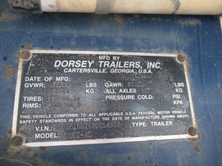 2000 DORSEY DGTS-45 13