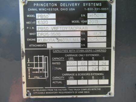 2013 Princeton PB50 12