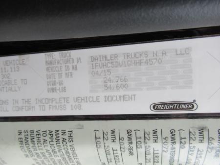 2016 Freightliner BUSINESS CLASS M2 106 17