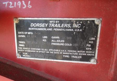 1995 DORSEY DGTC-48 13