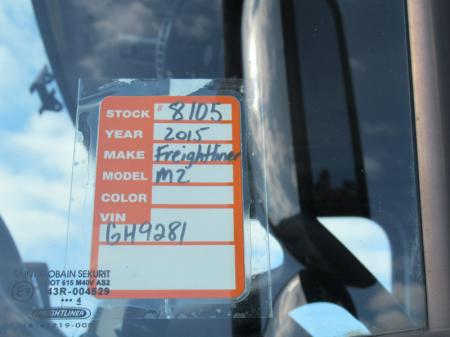 2015 Freightliner BUSINESS CLASS M2 106 20