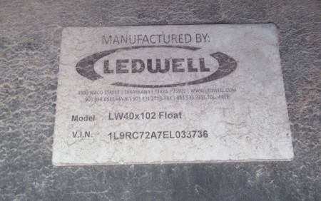 2014 LEDWELL LW 40X102 8