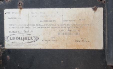 2014 LEDWELL LW 40X102 13