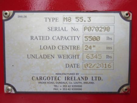 2016 Moffett M8 55.3 12