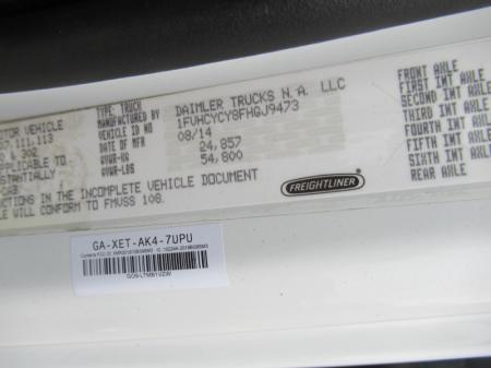 2015 Freightliner BUSINESS CLASS M2 106 19