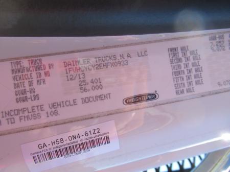 2014 Freightliner BUSINESS CLASS M2 106 21