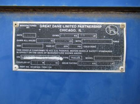 2002 Great Dane GPMS-245 2